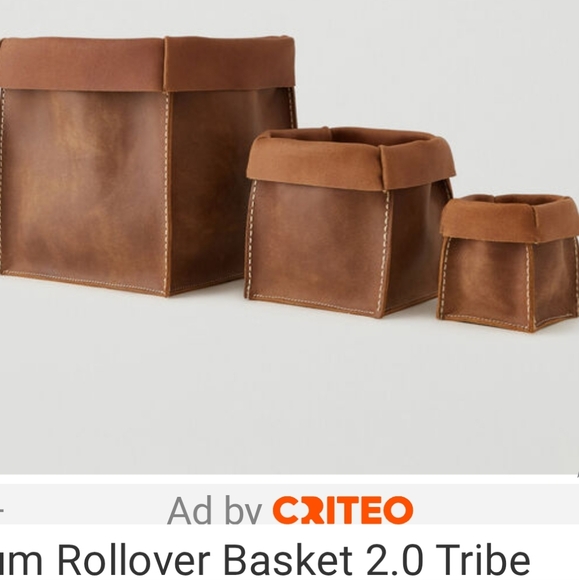 ROOTS ROLLOVER BASKET - Picture 5 of 7